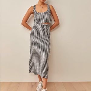 Reformation Petites Silas Linen Skirt